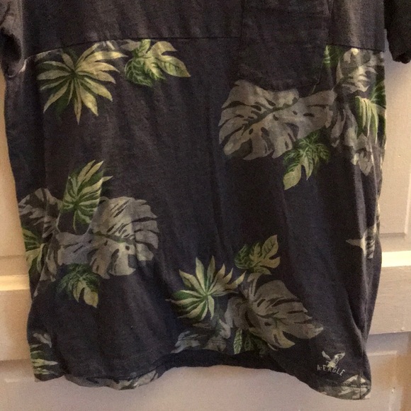 American Eagle Short Sleeve Printed Pocket Tee - Picture 2 of 4
